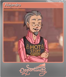 Series 1 - Card 5 of 5 - Alejandro