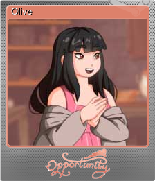 Series 1 - Card 4 of 5 - Olive
