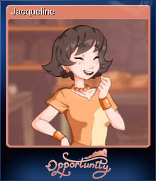 Series 1 - Card 2 of 5 - Jacqueline