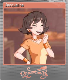 Series 1 - Card 2 of 5 - Jacqueline