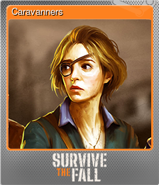 Series 1 - Card 1 of 6 - Caravanners