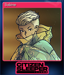 Series 1 - Card 3 of 6 - Sabine