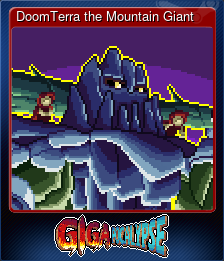 Series 1 - Card 3 of 9 - DoomTerra the Mountain Giant