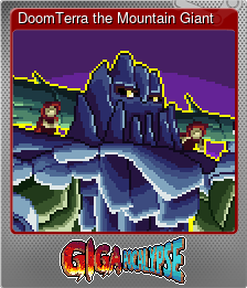 Series 1 - Card 3 of 9 - DoomTerra the Mountain Giant