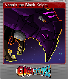 Series 1 - Card 4 of 9 - Veteris the Black Knight