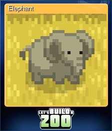 Series 1 - Card 7 of 15 - Elephant