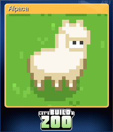 Series 1 - Card 1 of 15 - Alpaca