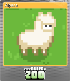 Series 1 - Card 1 of 15 - Alpaca