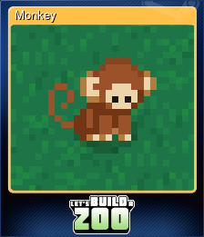 Series 1 - Card 12 of 15 - Monkey