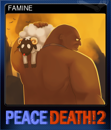 Series 1 - Card 4 of 5 - FAMINE