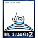 Snail on the head...