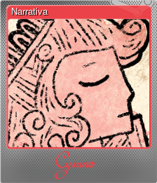 Series 1 - Card 8 of 10 - Narrativa