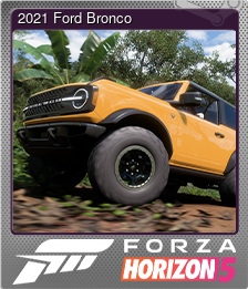 Series 1 - Card 2 of 15 - 2021 Ford Bronco
