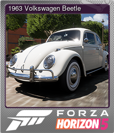 Series 1 - Card 15 of 15 - 1963 Volkswagen Beetle