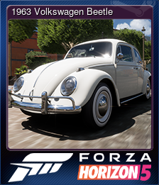 Series 1 - Card 15 of 15 - 1963 Volkswagen Beetle