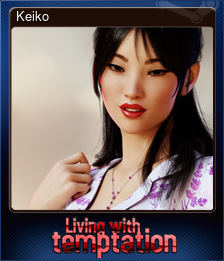 Series 1 - Card 6 of 10 - Keiko