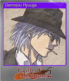 Series 1 - Card 3 of 13 - Gennojou Hyuuga