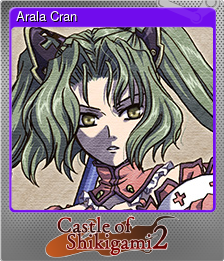 Series 1 - Card 9 of 13 - Arala Cran