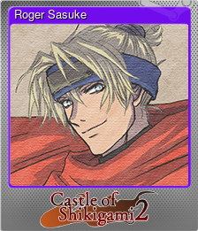 Series 1 - Card 8 of 13 - Roger Sasuke