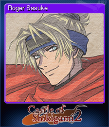 Series 1 - Card 8 of 13 - Roger Sasuke