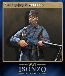 Series 1 - Card 9 of 10 - Gebirgsjagdkommando