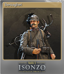 Series 1 - Card 2 of 10 - Bersaglieri