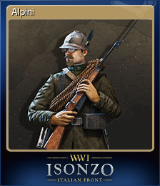 Series 1 - Card 4 of 10 - Alpini