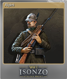 Series 1 - Card 4 of 10 - Alpini