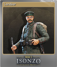 Series 1 - Card 6 of 10 - Landser