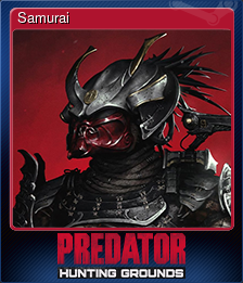 Series 1 - Card 7 of 9 - Samurai