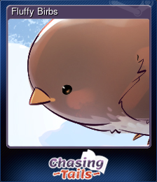 Series 1 - Card 4 of 6 - Fluffy Birbs