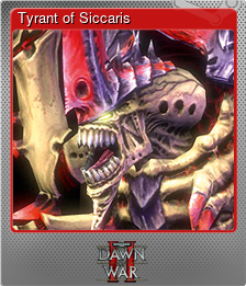 Series 1 - Card 4 of 12 - Tyrant of Siccaris