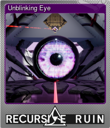 Series 1 - Card 6 of 12 - Unblinking Eye