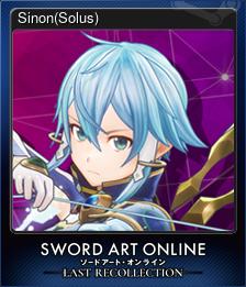 Series 1 - Card 6 of 11 - Sinon(Solus)