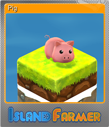 Series 1 - Card 3 of 5 - Pig