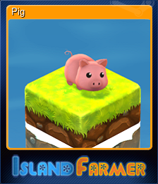 Series 1 - Card 3 of 5 - Pig