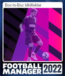 Series 1 - Card 6 of 10 - Box-to-Box Midfielder