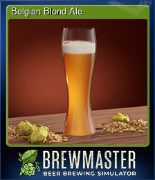 Series 1 - Card 3 of 8 - Belgian Blond Ale