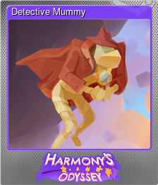 Series 1 - Card 7 of 9 - Detective Mummy