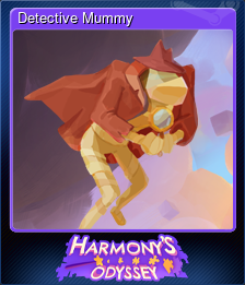 Series 1 - Card 7 of 9 - Detective Mummy