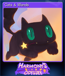 Series 1 - Card 1 of 9 - Cats & Wands