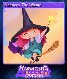 Series 1 - Card 5 of 9 - Harmony The Wizard