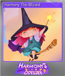 Series 1 - Card 5 of 9 - Harmony The Wizard