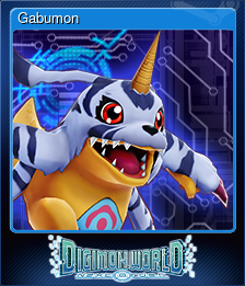 Series 1 - Card 11 of 15 - Gabumon