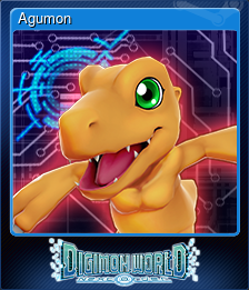 Series 1 - Card 10 of 15 - Agumon