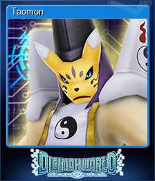 Series 1 - Card 9 of 15 - Taomon