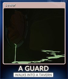 Series 1 - Card 3 of 6 - sewer