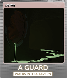 Series 1 - Card 3 of 6 - sewer