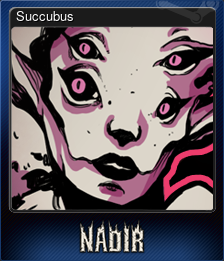 Series 1 - Card 2 of 7 - Succubus