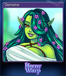 Series 1 - Card 5 of 6 - Demetra